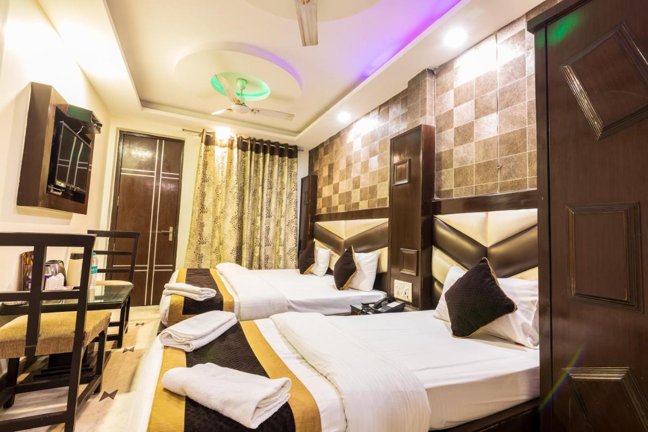 Hotel Grand Shyam- In Front Of New Delhi Railway Station-Couple Friendly Extérieur photo