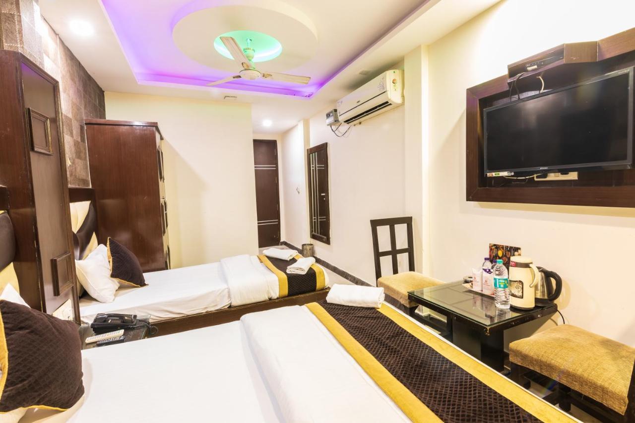 Hotel Grand Shyam- In Front Of New Delhi Railway Station-Couple Friendly Extérieur photo